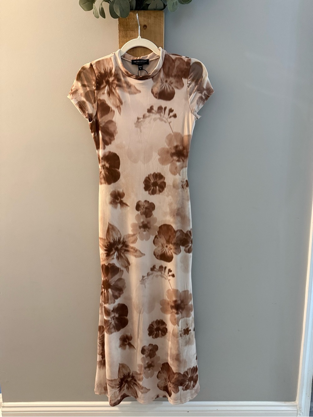 Gorgeous Fall Floral Maxi Slip Dress, available in XS & M, NWTs